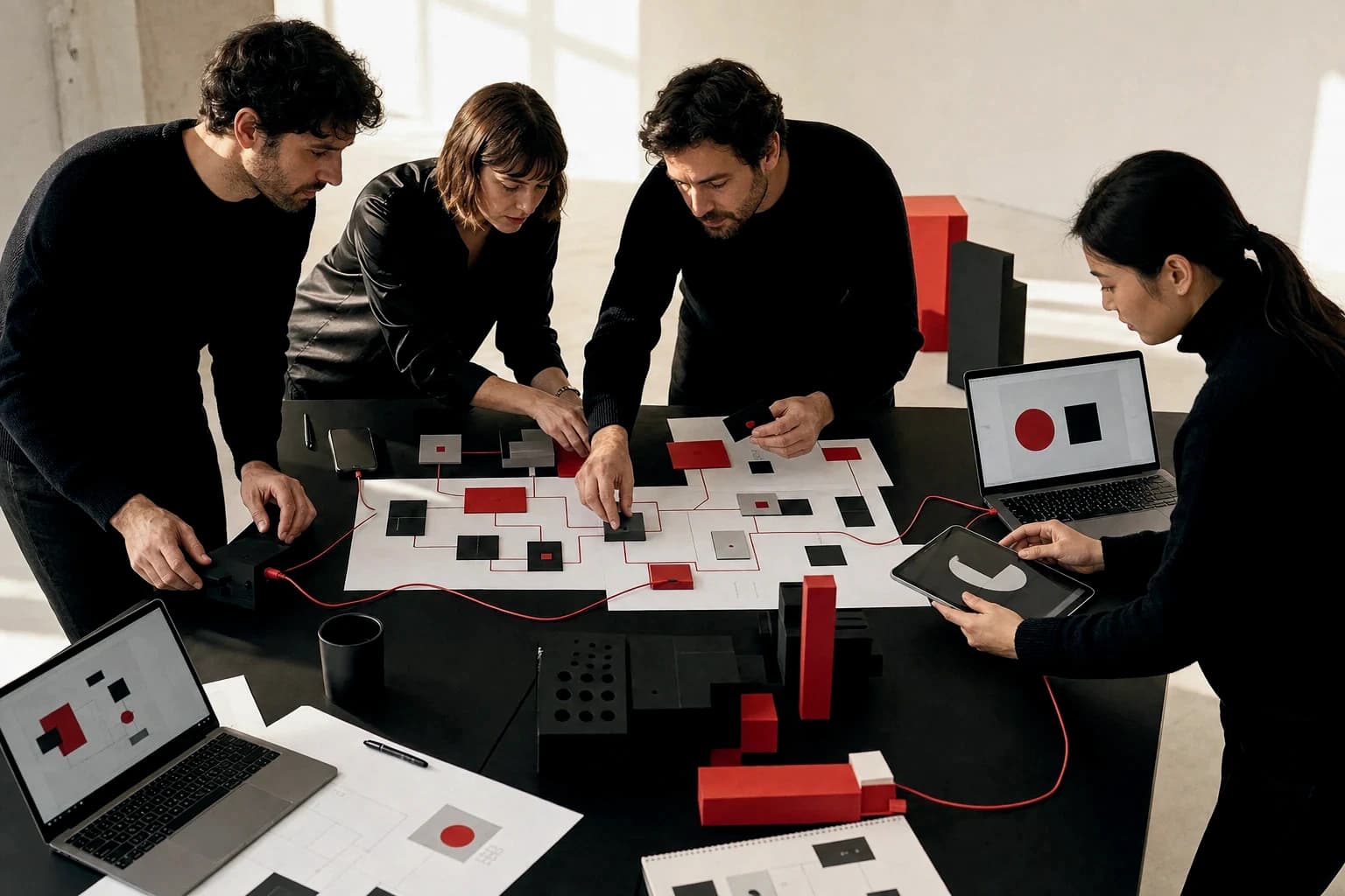 Il team di sviluppo software della brochure Digital Sisofo